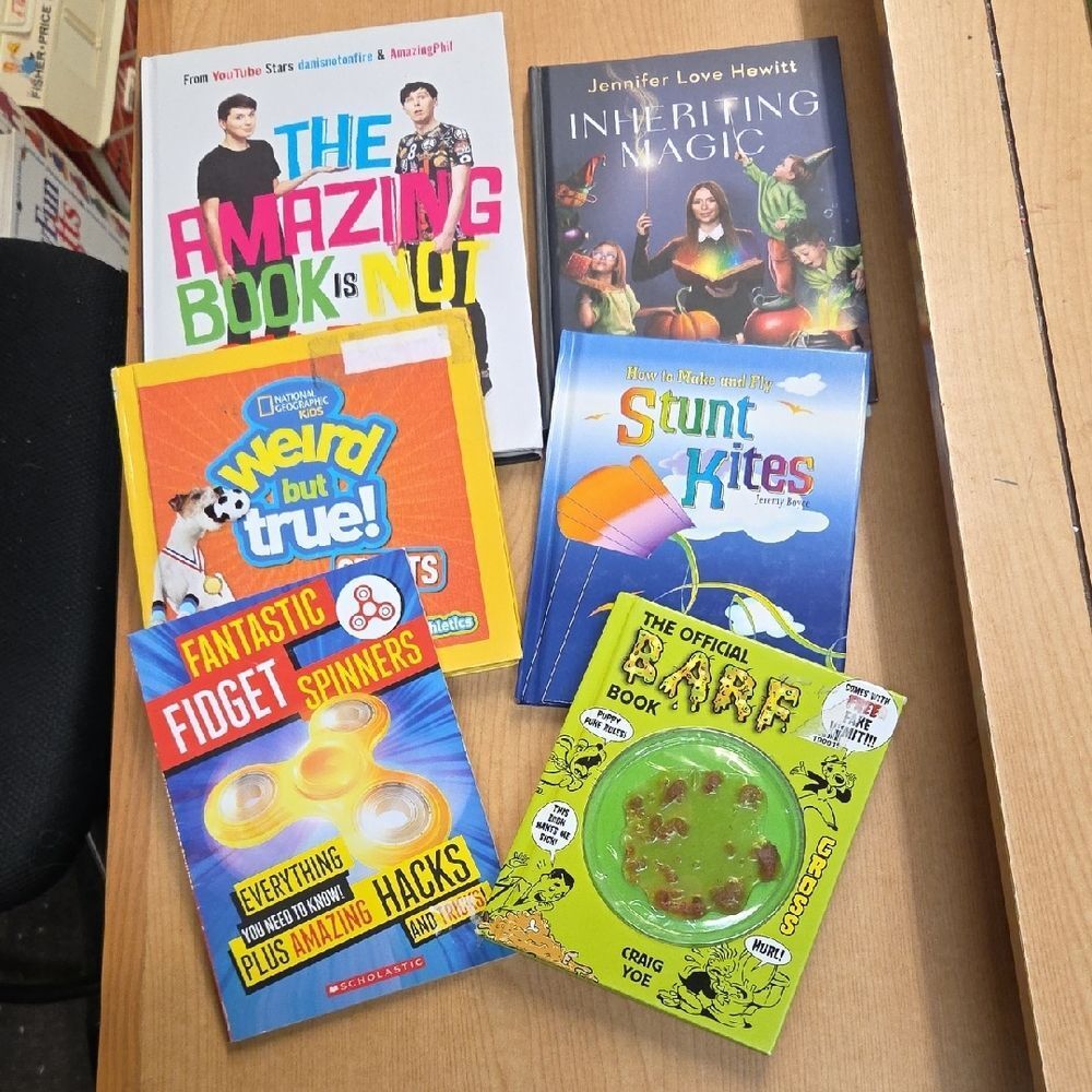 Variety Of 6 Odd Informational Books